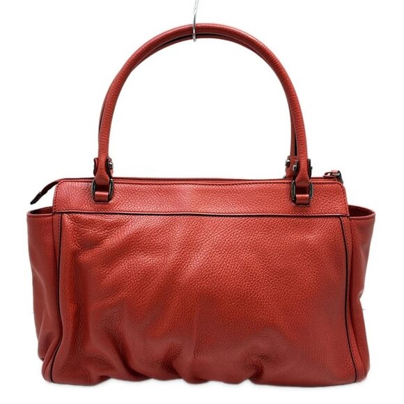 GUCCI Abbey Red Leather - Handbag 388-081625 - Picture 2 of 9